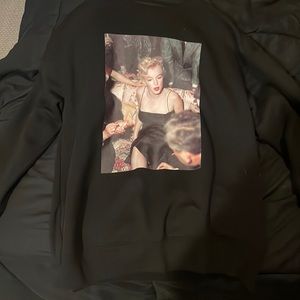 men Marilyn Monroe hoodless sweatshirt S